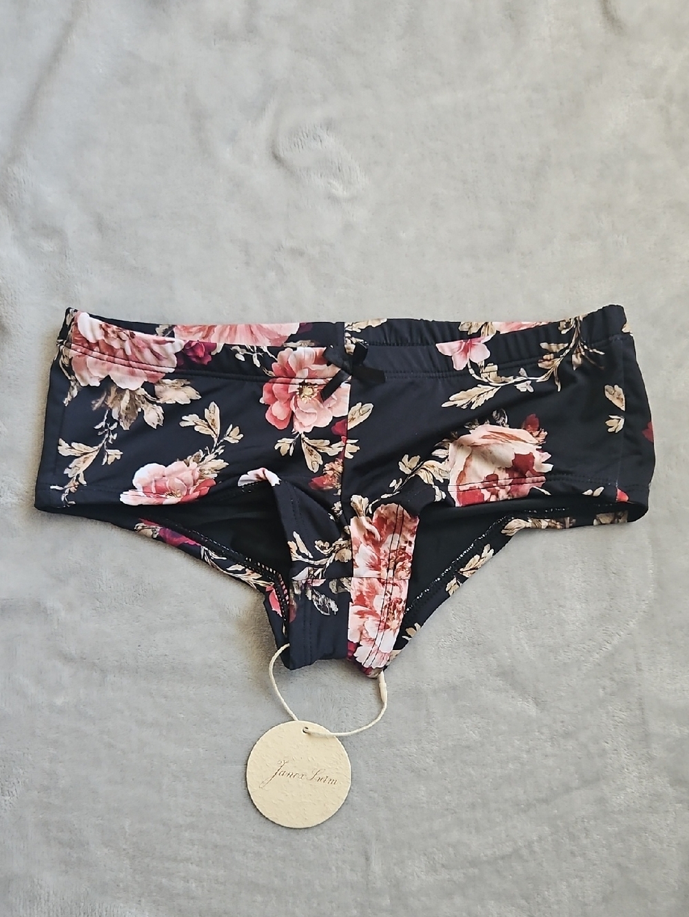 Janie and Jack Navy Floral Women's Swim Bottoms